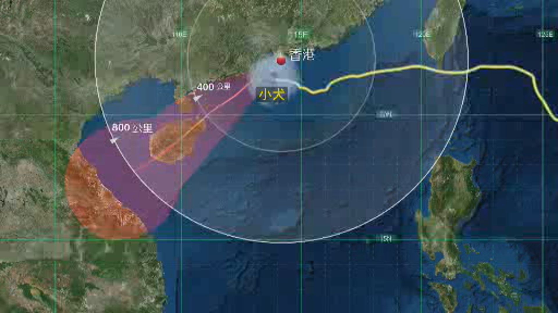 港島東、九龍東及將軍澳午夜起錄逾100毫米雨量