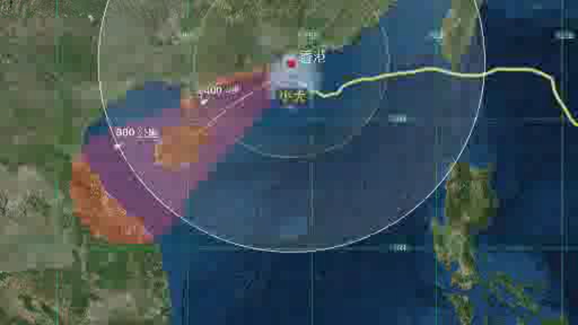 天文台：颱風小犬目前最接近本港