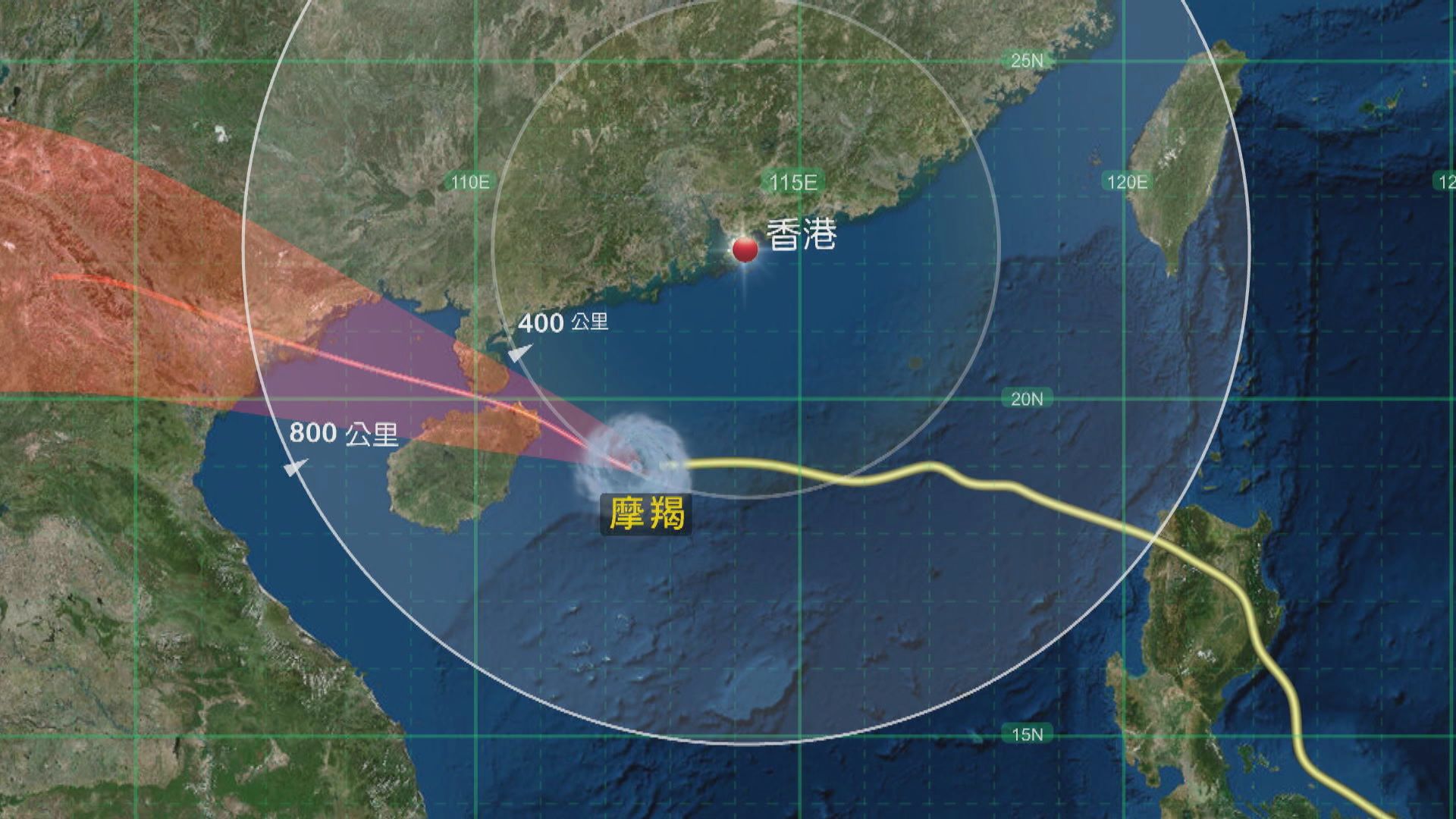 天文台：中午12時40分改發三號強風信號