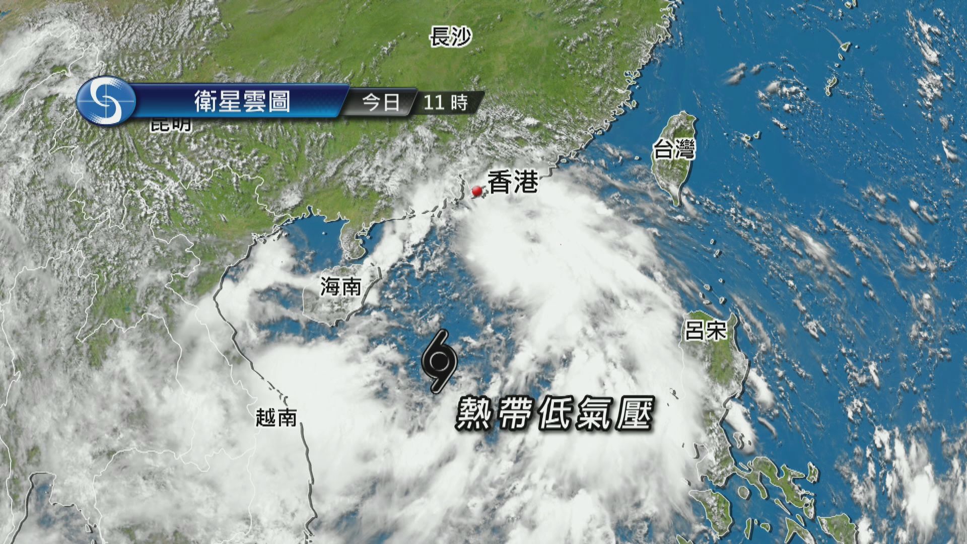 南海中部低壓區已增強為熱帶風暴　並命名為「木蘭」