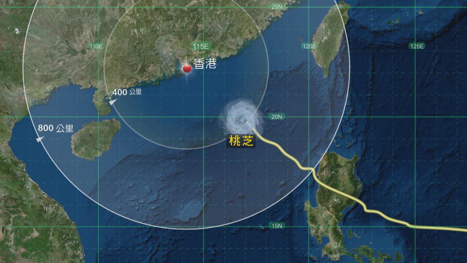 天文台改發八號信號至少維持至明早10時