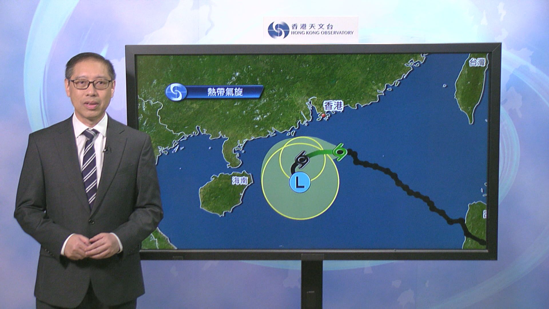 天文台發出八號東北烈風或暴風信號　至少維持至上午10時