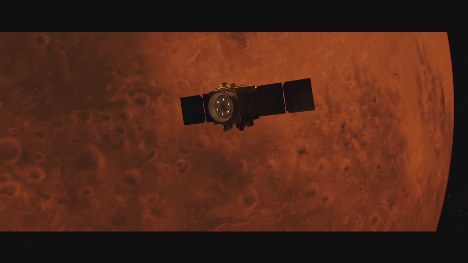 阿聯酋「希望號」傳送首張火星照片回地球
