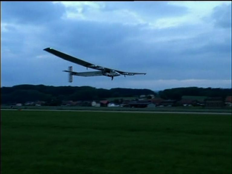 
最大太陽能飛機將環球飛行