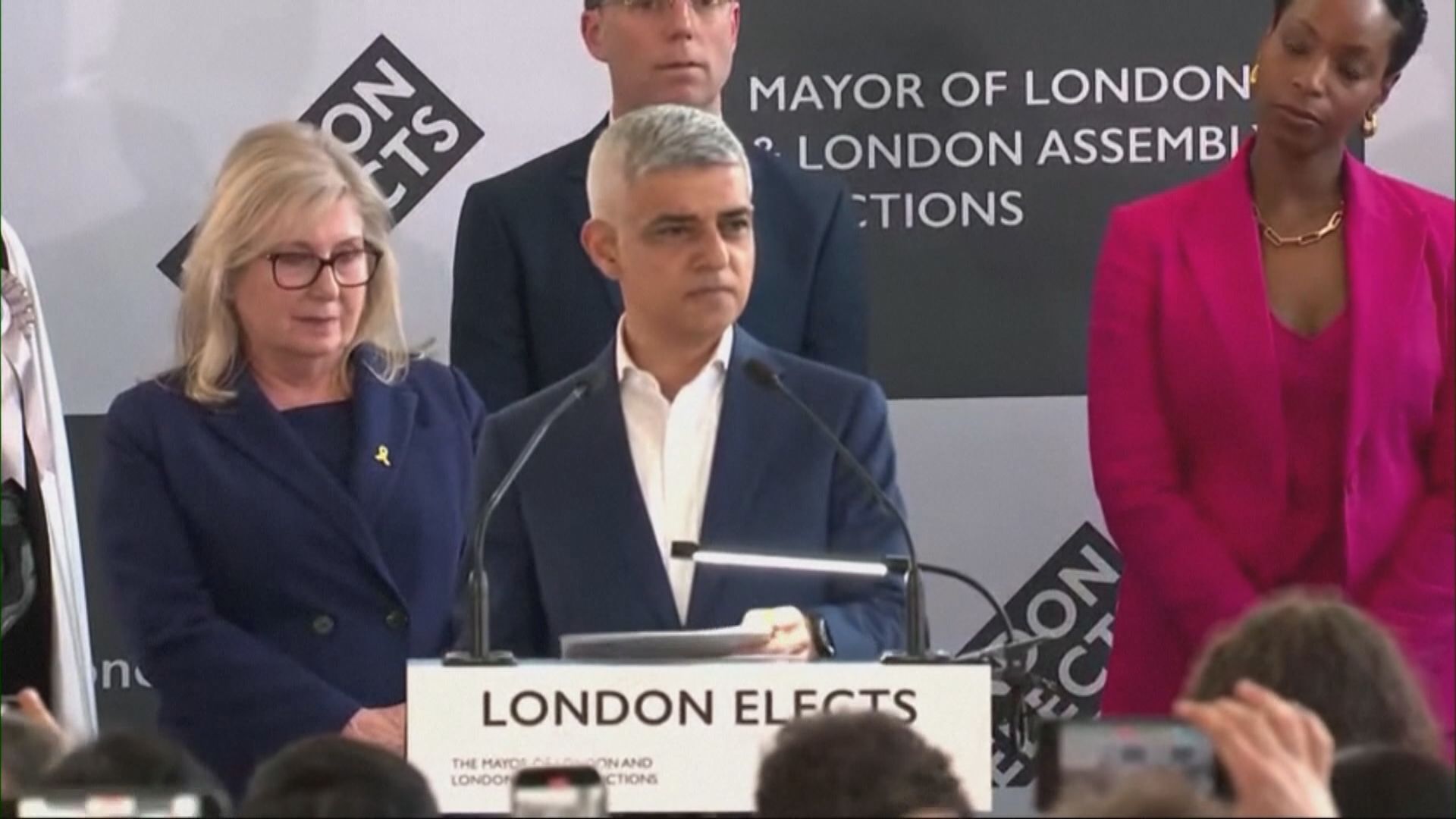 簡世德成功連任 第三度當選倫敦市長