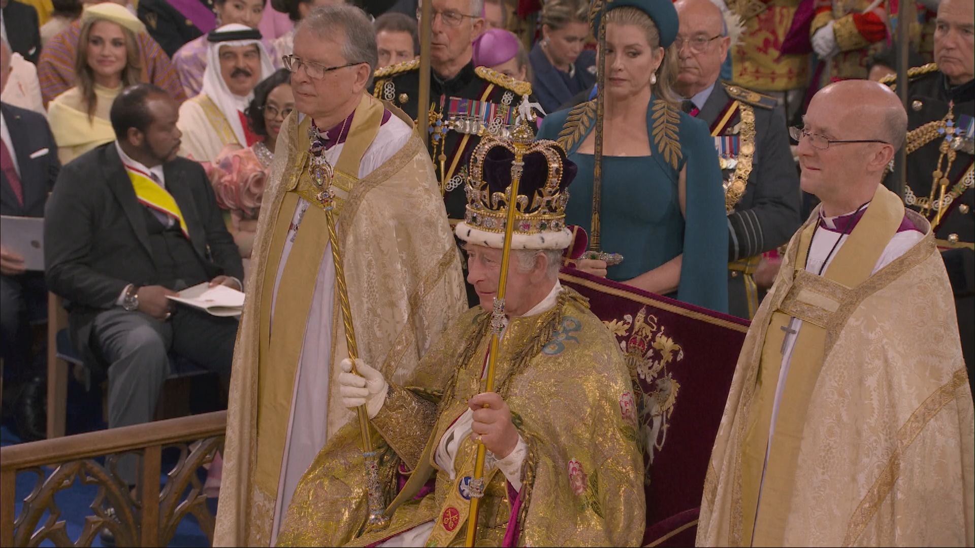 英王查理斯三世正式加冕