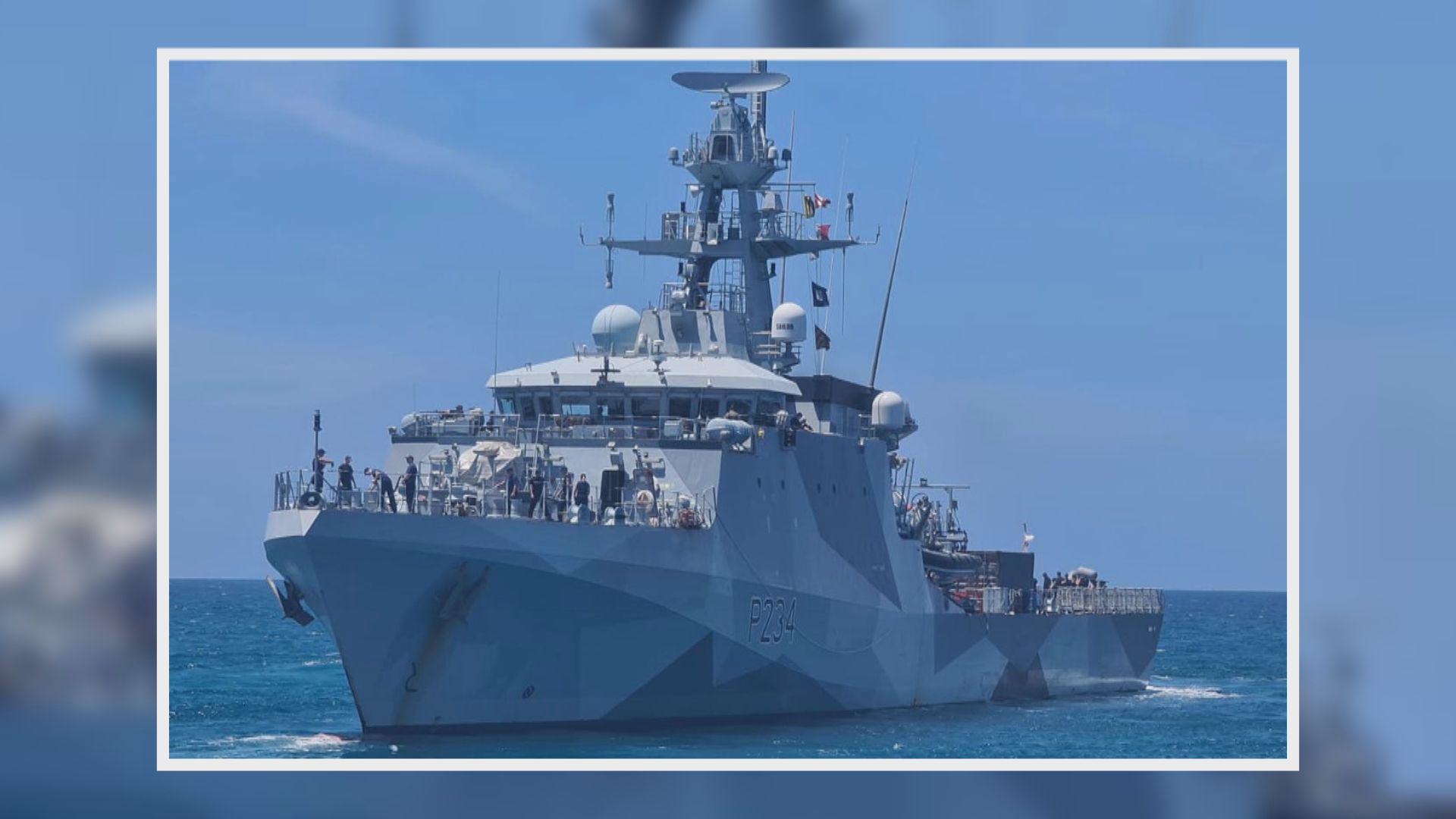 英國巡邏艦斯佩號通過台海　解放軍東部戰區全程跟監警戒