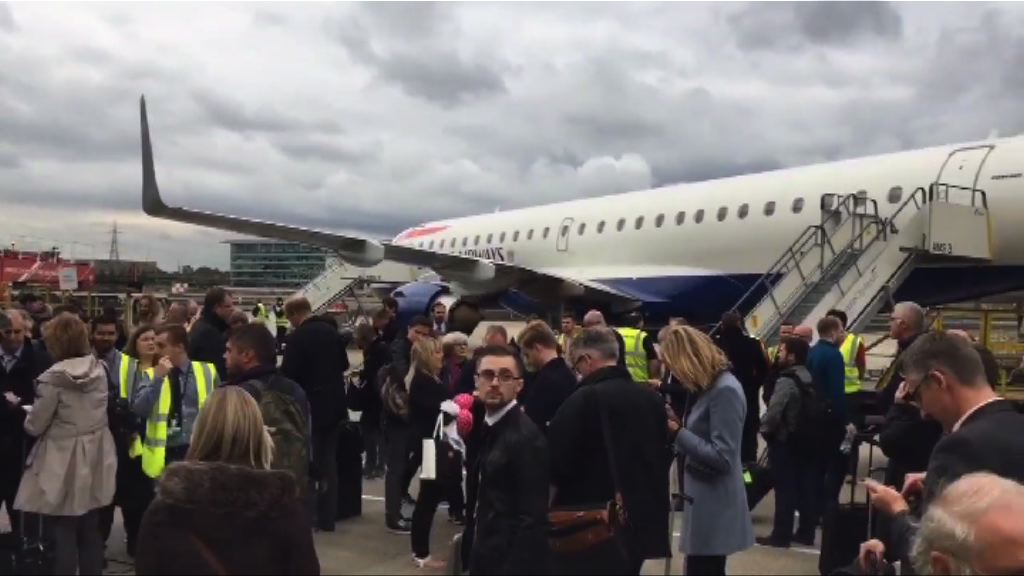 倫敦城市機場26人疑吸入氣體不適