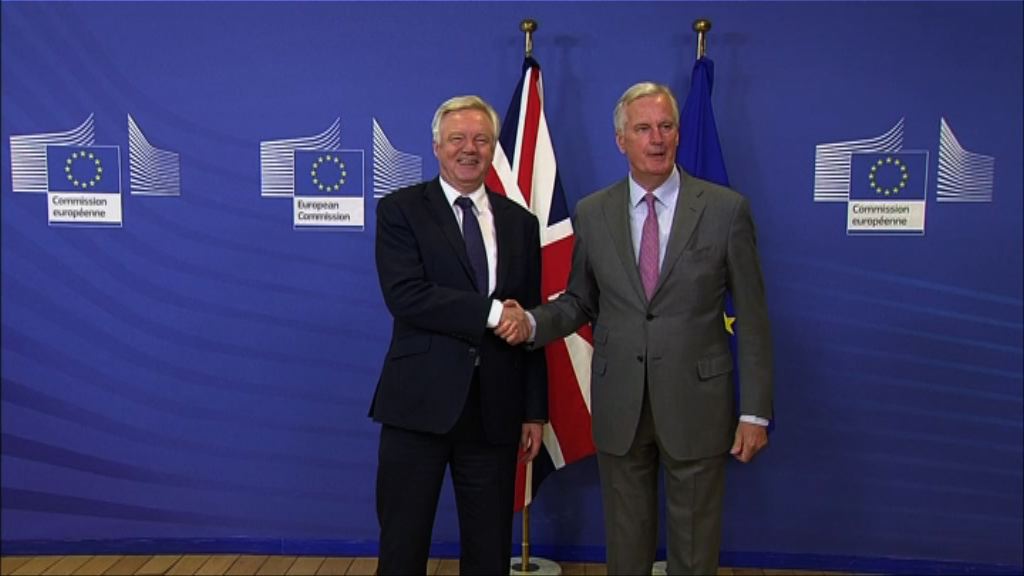 英國歐盟舉行第二輪脫歐談判