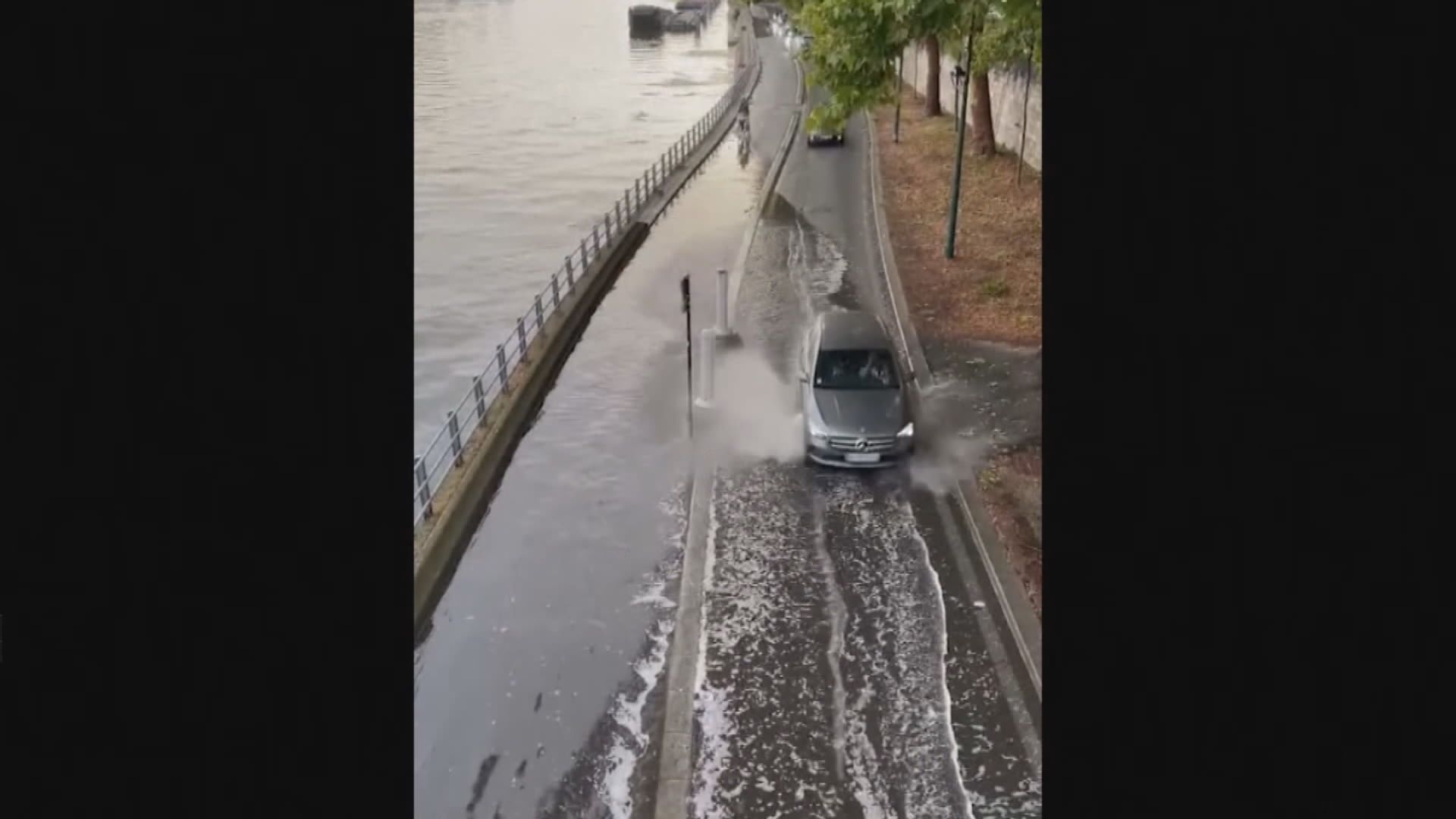 倫敦及巴黎遭暴雨侵襲　巴黎部分地區出現水浸