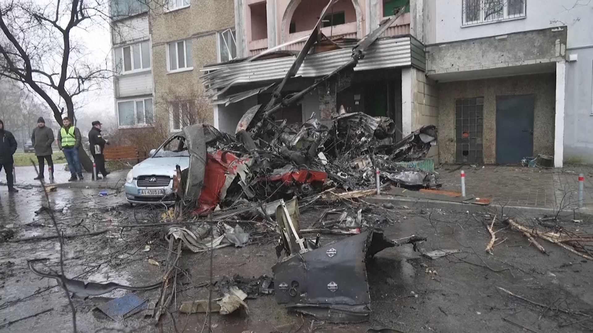 烏克蘭內政部長在直升機墜毀事故中死亡