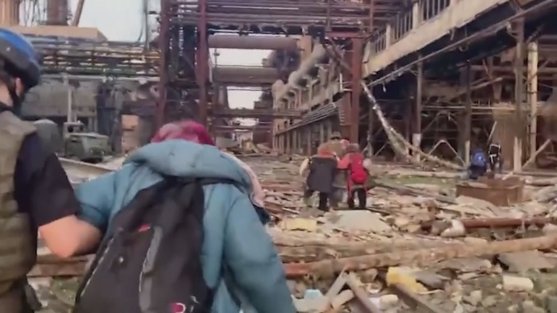 烏克蘭指亞速鋼鐵廠內婦孺及長者已全數撤走