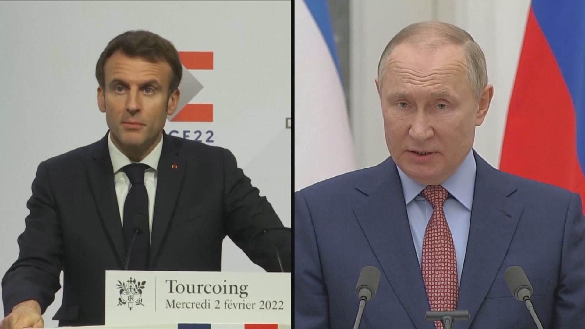 法俄領袖會面商討烏克蘭局勢
