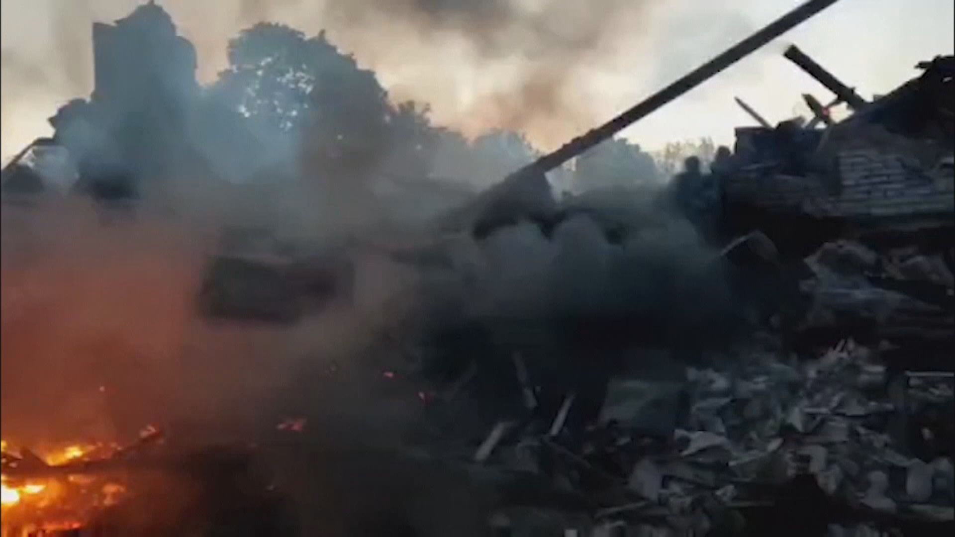 烏克蘭馬里烏波爾鋼鐵廠遭猛烈轟炸