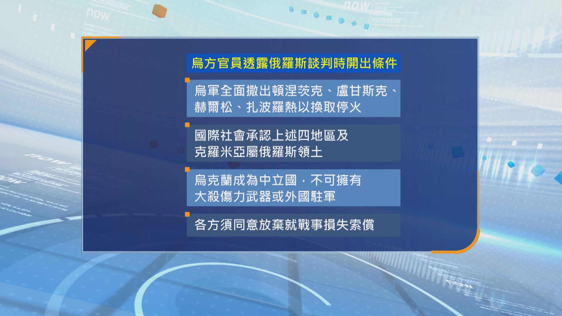 俄烏談判|烏方官員指俄方要求脫離現實 談判後數小時烏克蘭再遭空襲