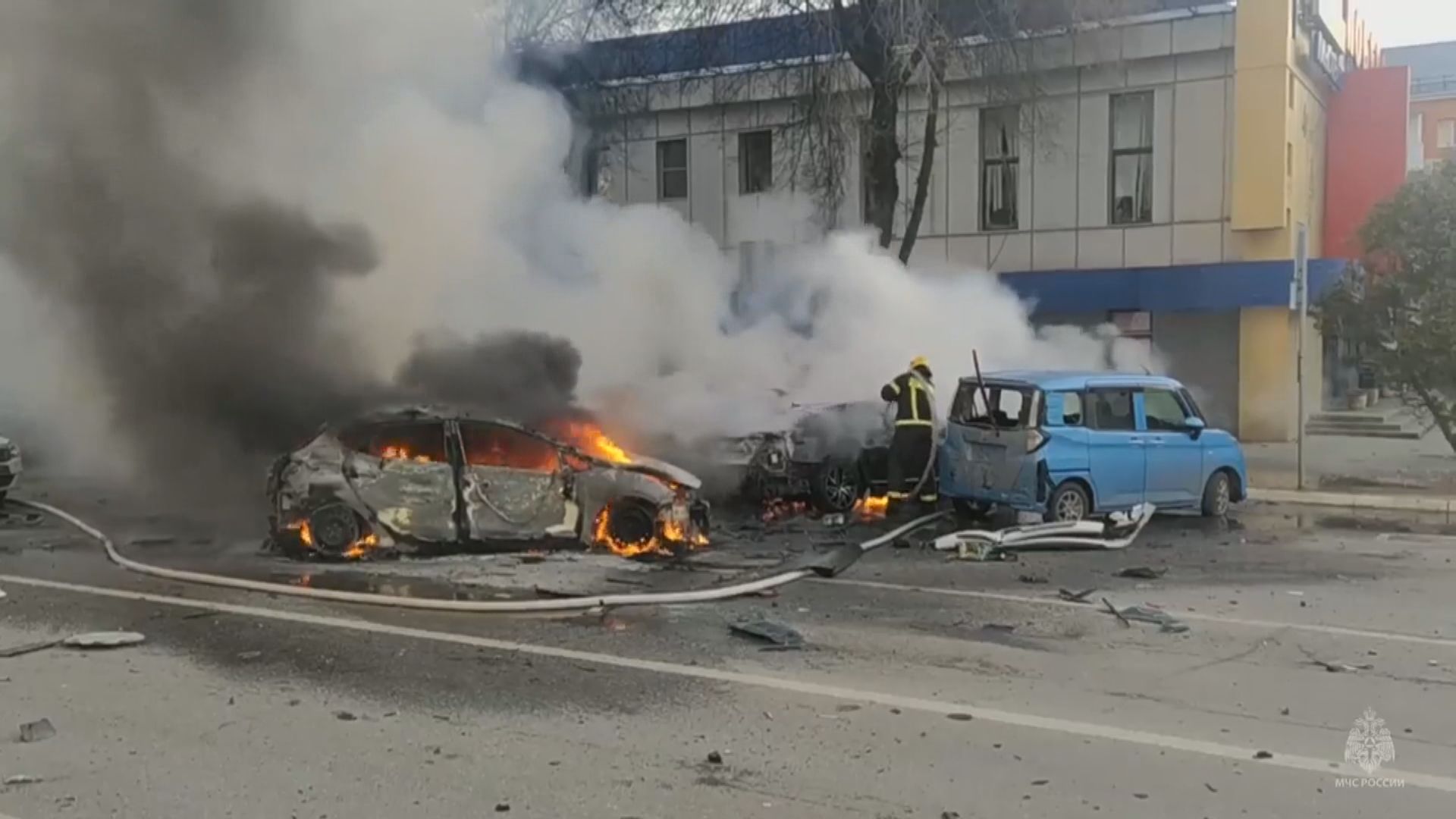 俄羅斯指邊境城鎮別爾哥羅德遭烏克蘭空襲造成死傷