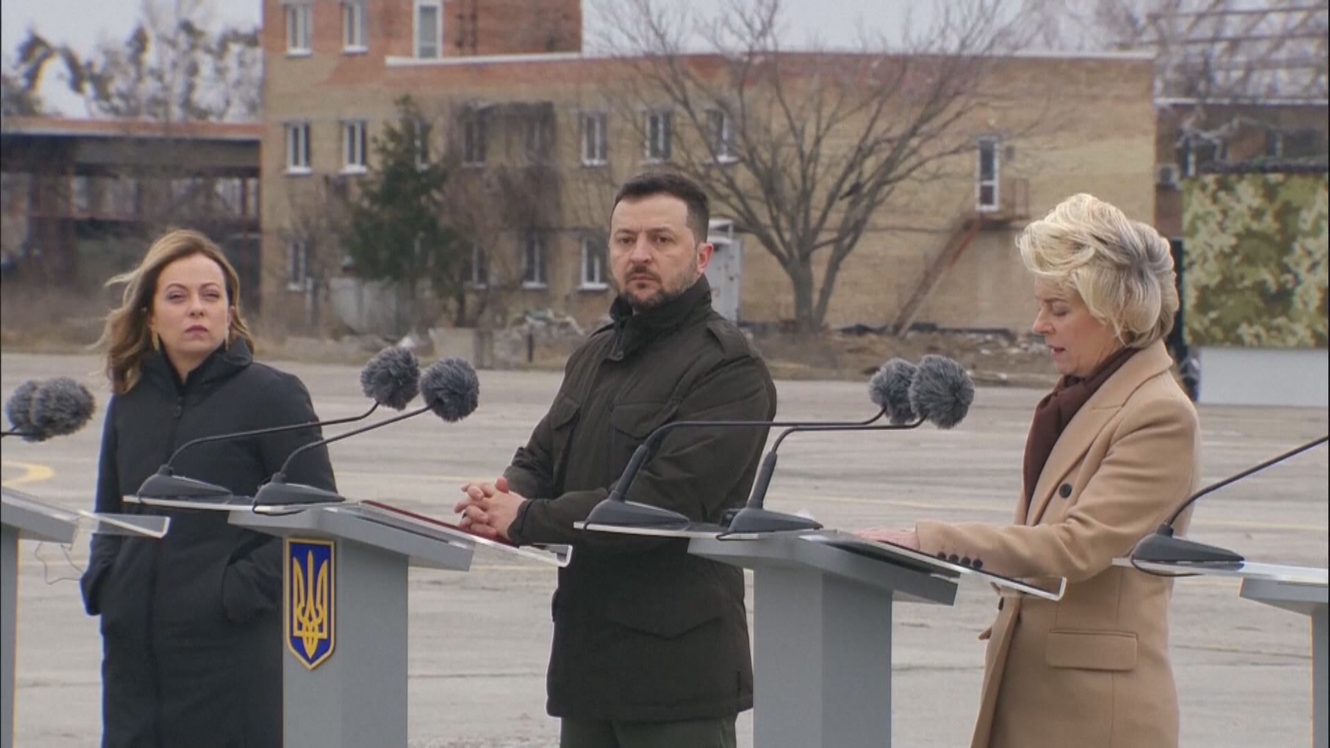 俄烏戰事兩周年 西方領袖訪基輔展示團結支持烏方立場