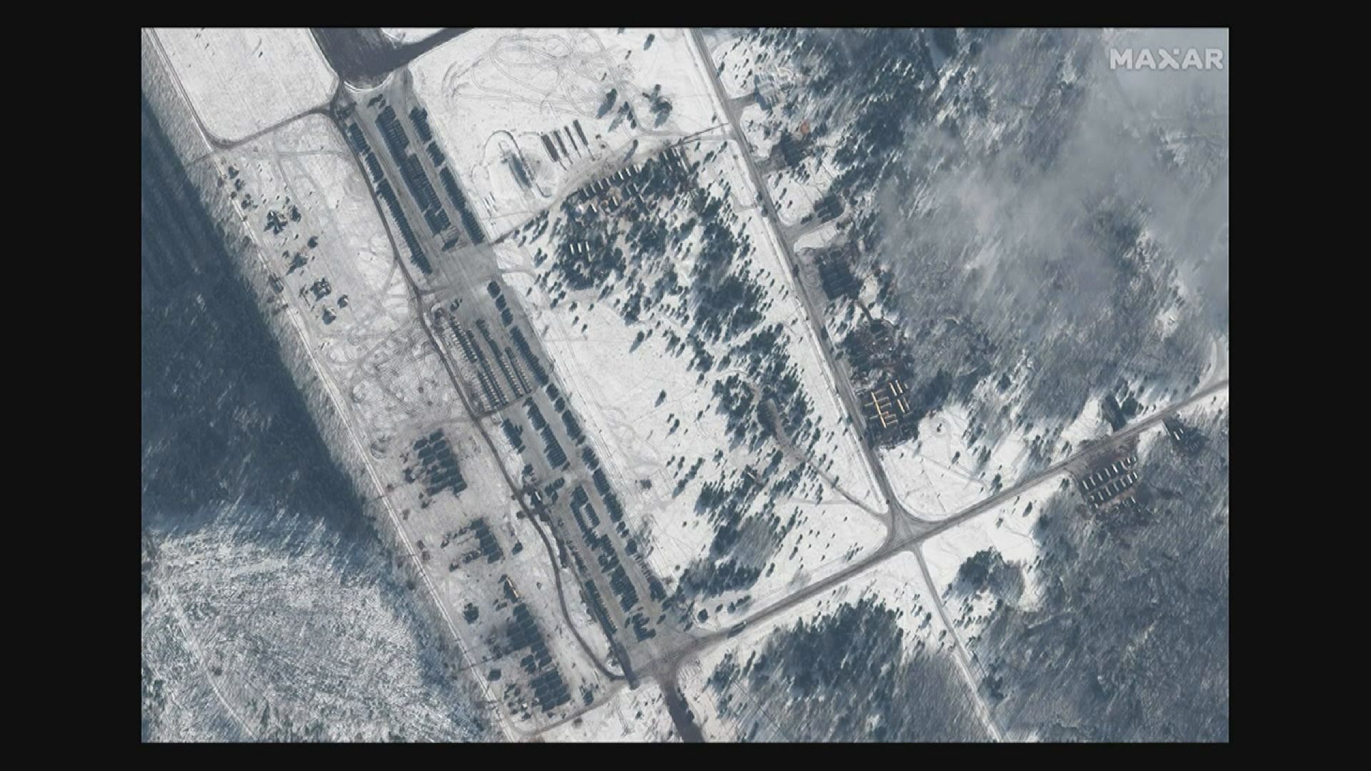 衛星圖片指俄軍再有增派部隊抵烏克蘭周邊　美國國務卿指俄隨時入侵烏克蘭