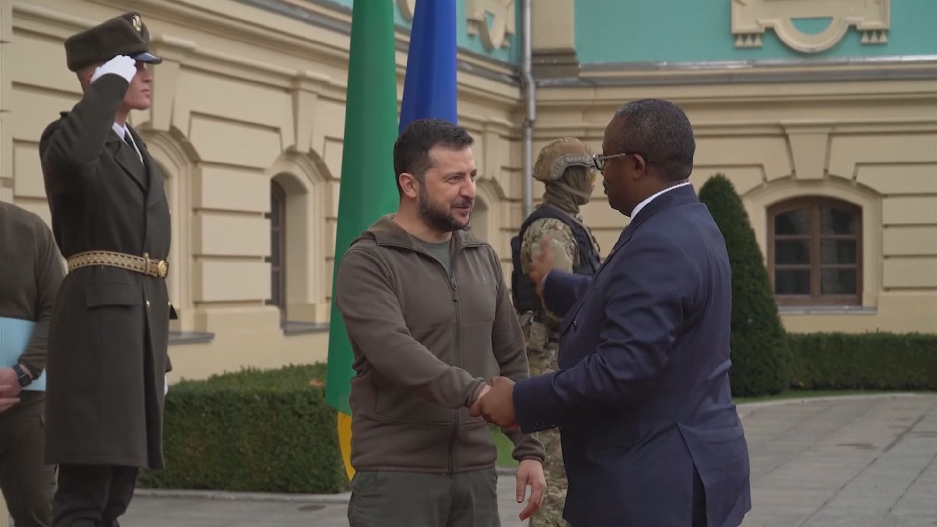 西非幾內亞比紹總統訪烏　稱普京希望與澤連斯基直接對話