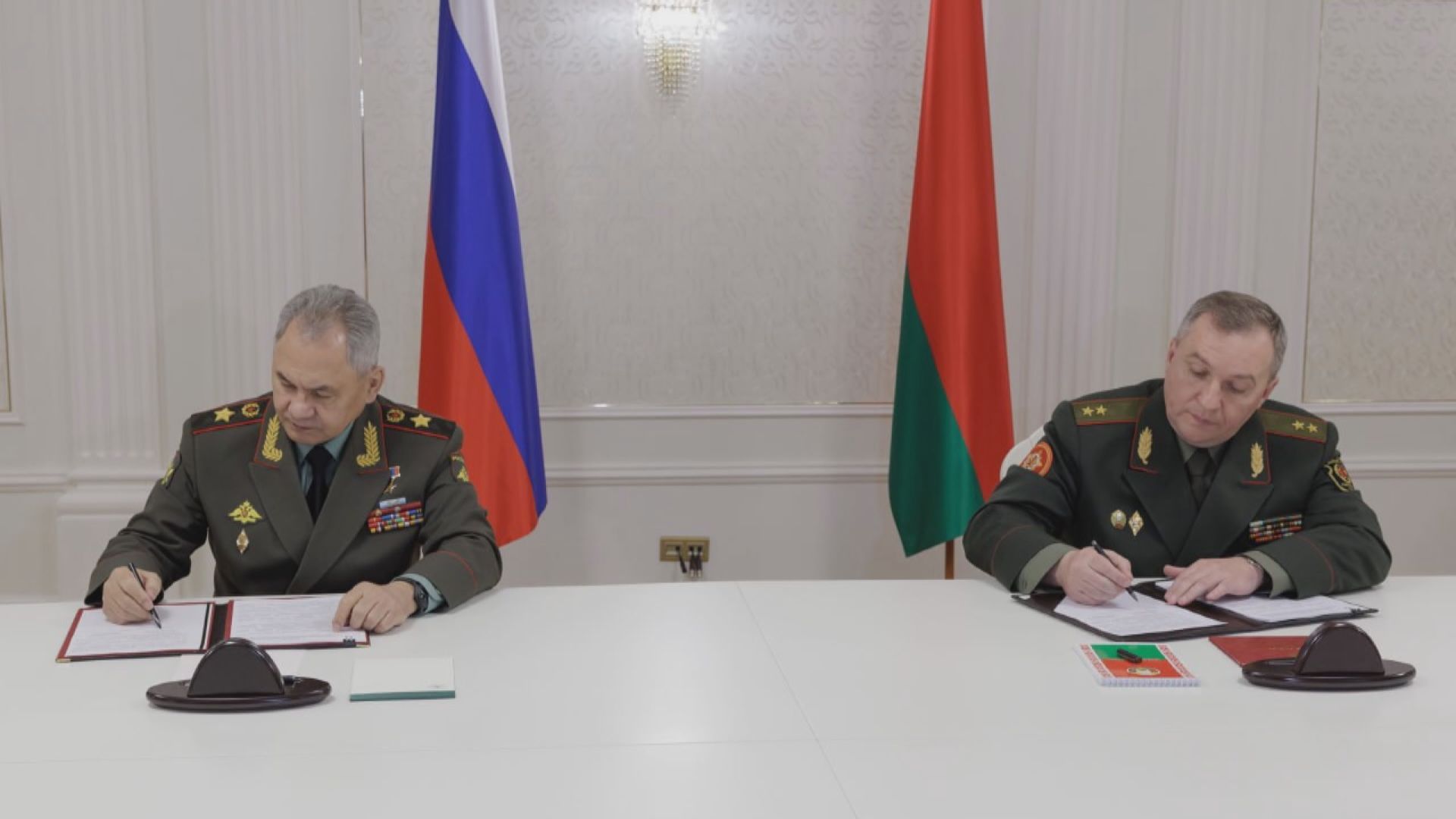 俄羅斯跟白俄羅斯簽訂部署戰術核武協議