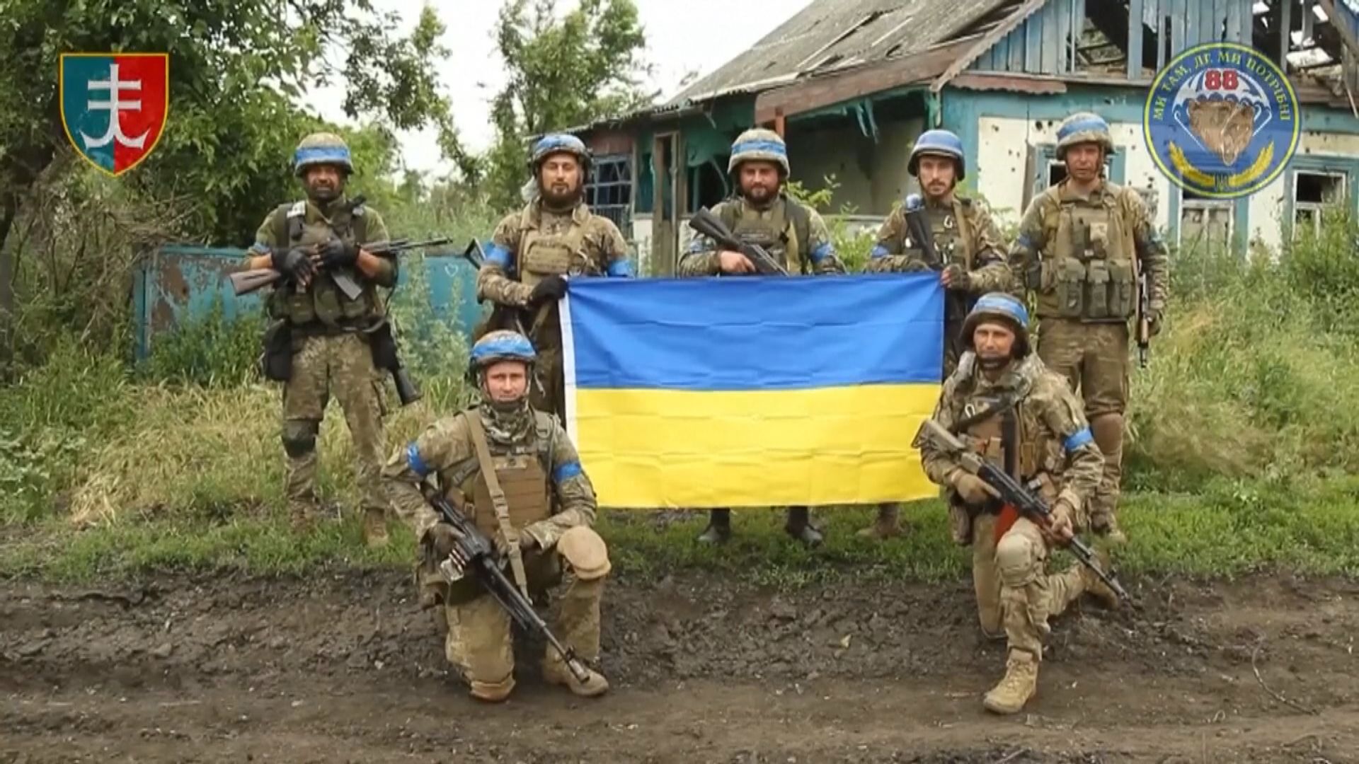 烏軍反攻一周以來收復7條村莊