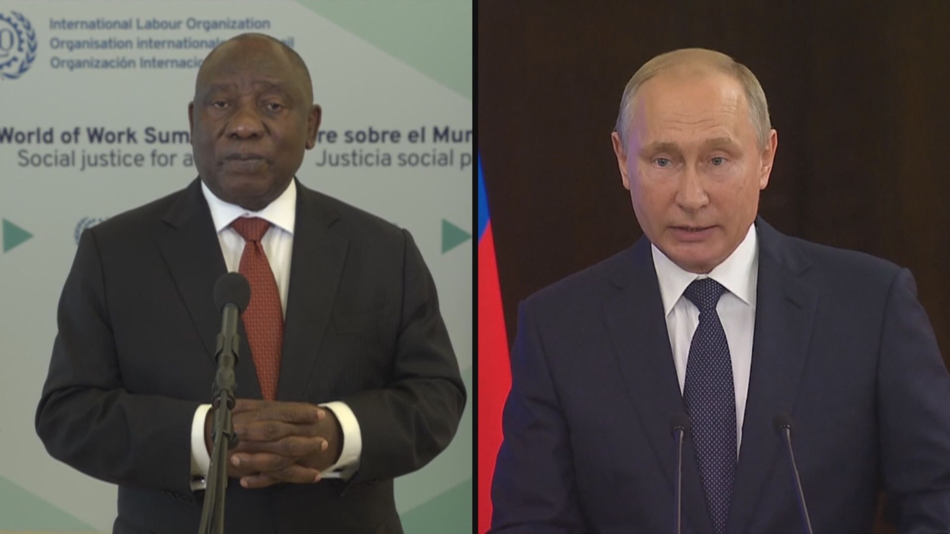 普京與南非總統通電話討論黑海糧食出口等議題