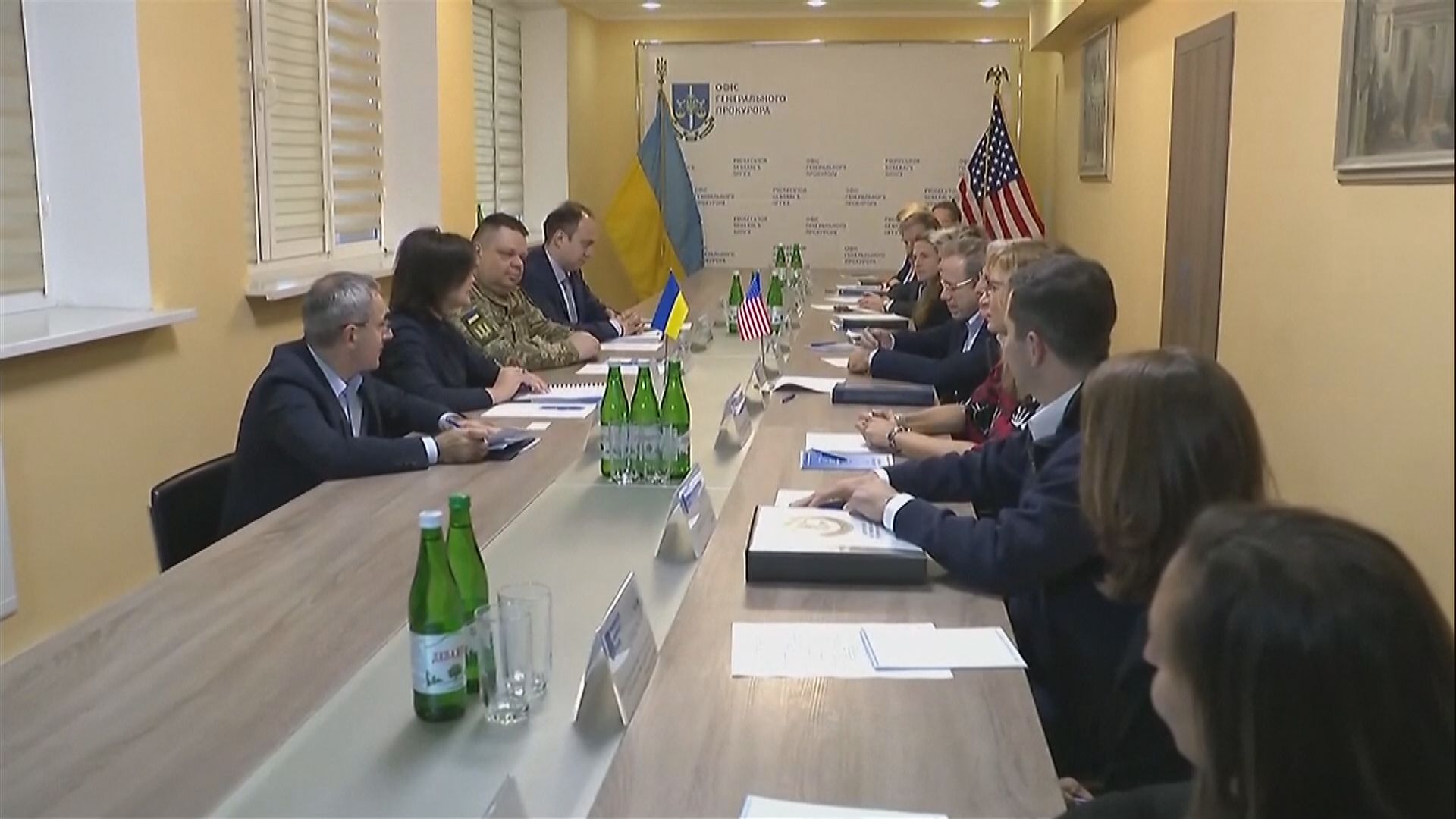美國司法部長加蘭到訪烏克蘭