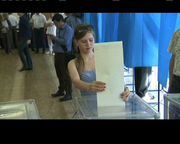 
烏克蘭總統選舉開始投票