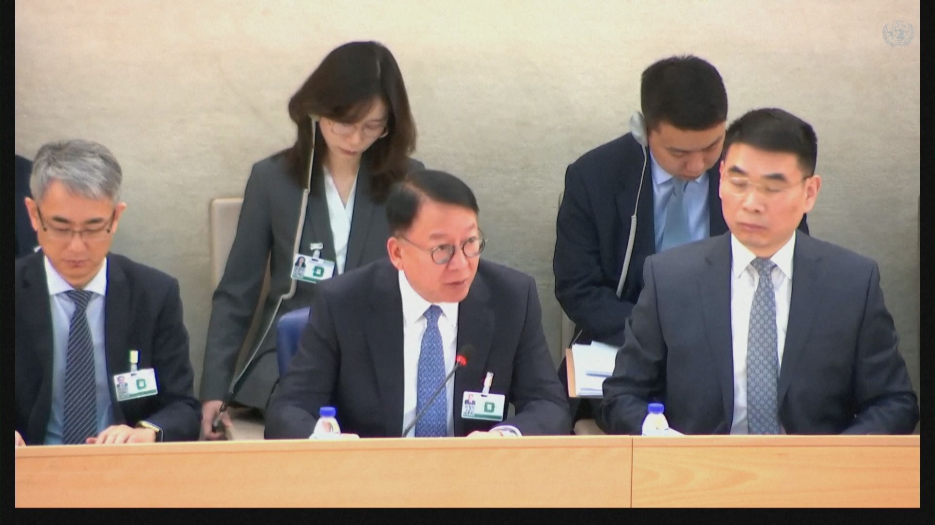 陳國基出席聯合國人權理事會審議 稱港區國安法令社會治安回復穩定