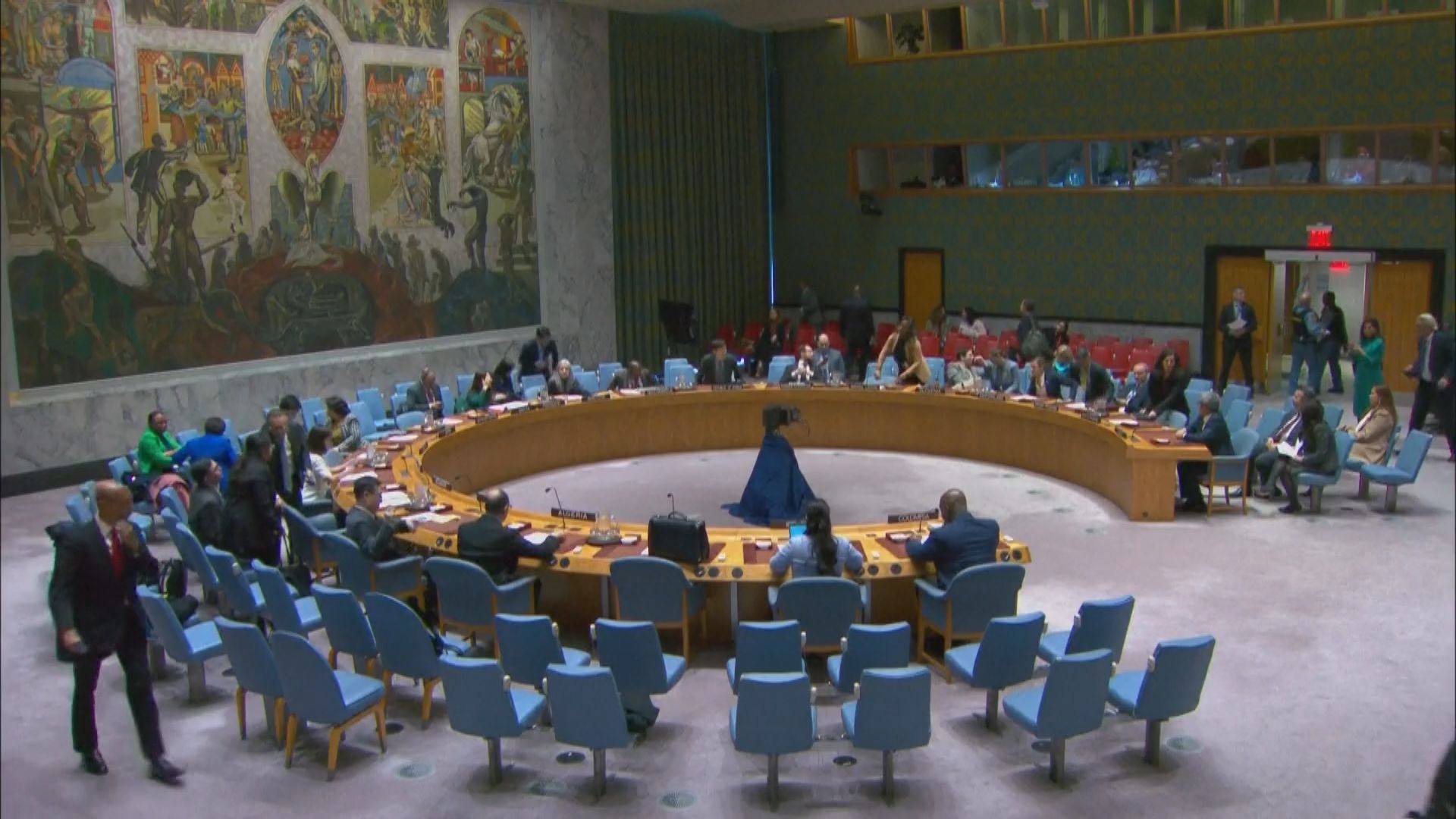 聯合國安理會否決巴勒斯坦成為正式成員國決議草案