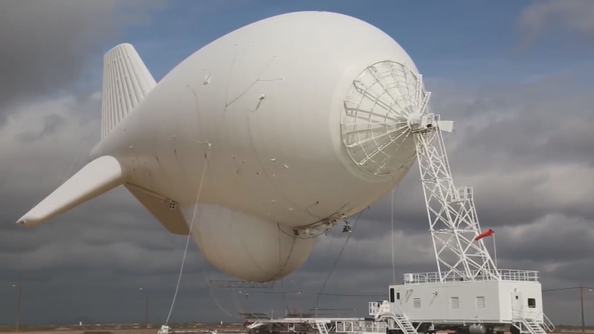 美軍測試大規模高空監測氣球