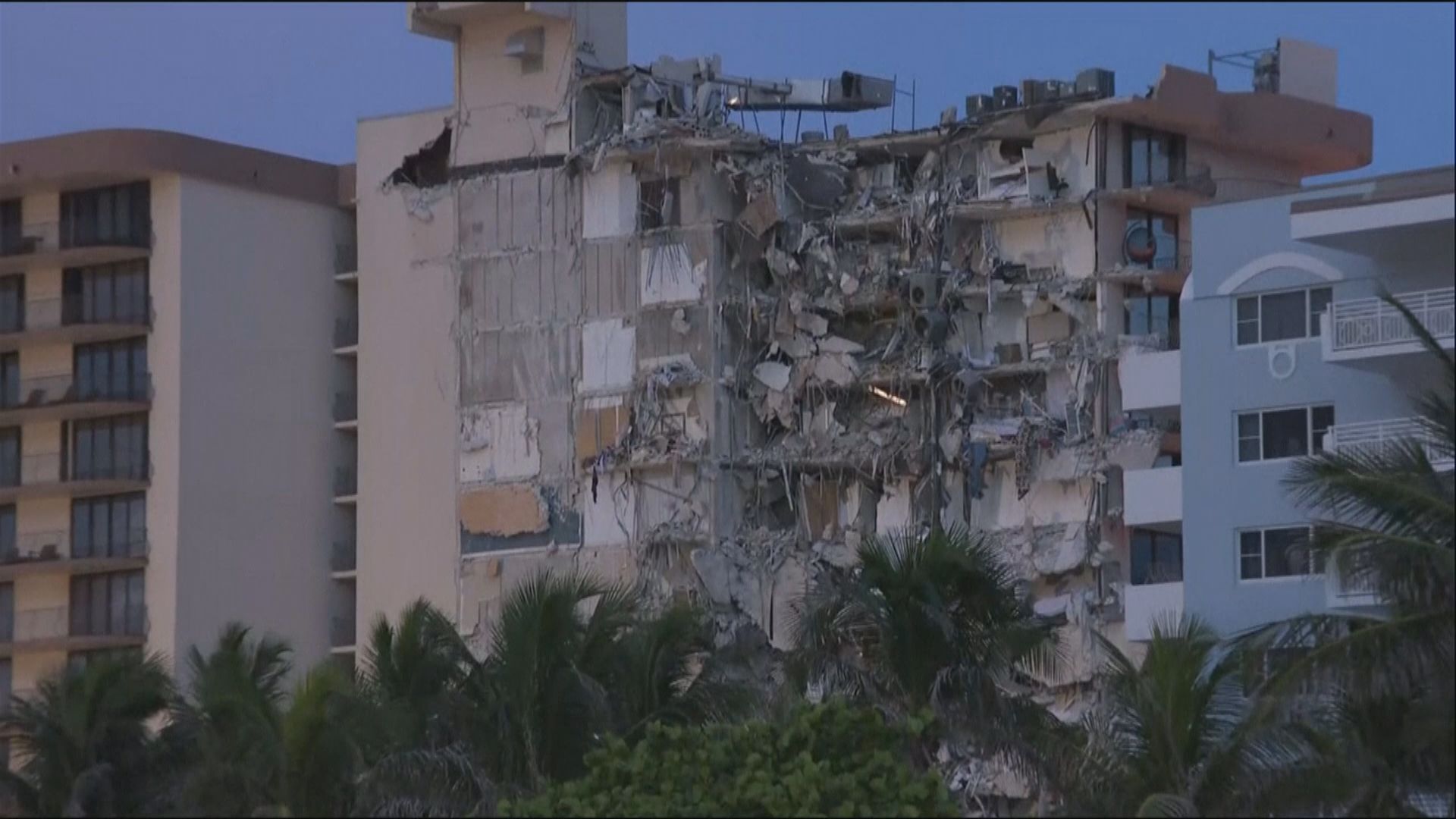 美國邁阿密住宅大樓倒塌　至少一死十傷