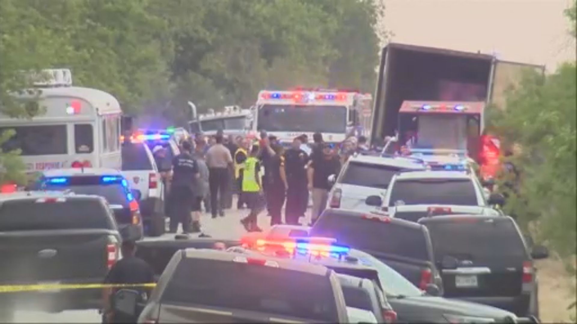 美國得州貨櫃車發現逾40具屍體　懷疑是非法移民