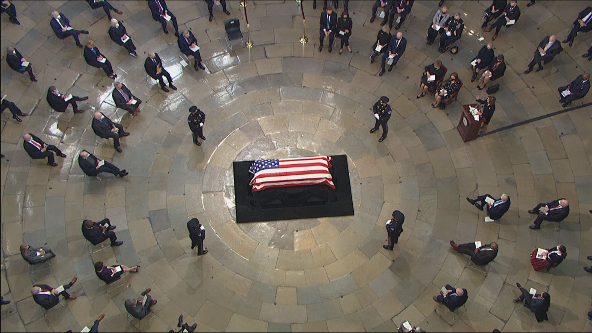 美國國會為已故資深參議員多爾舉行悼念儀式