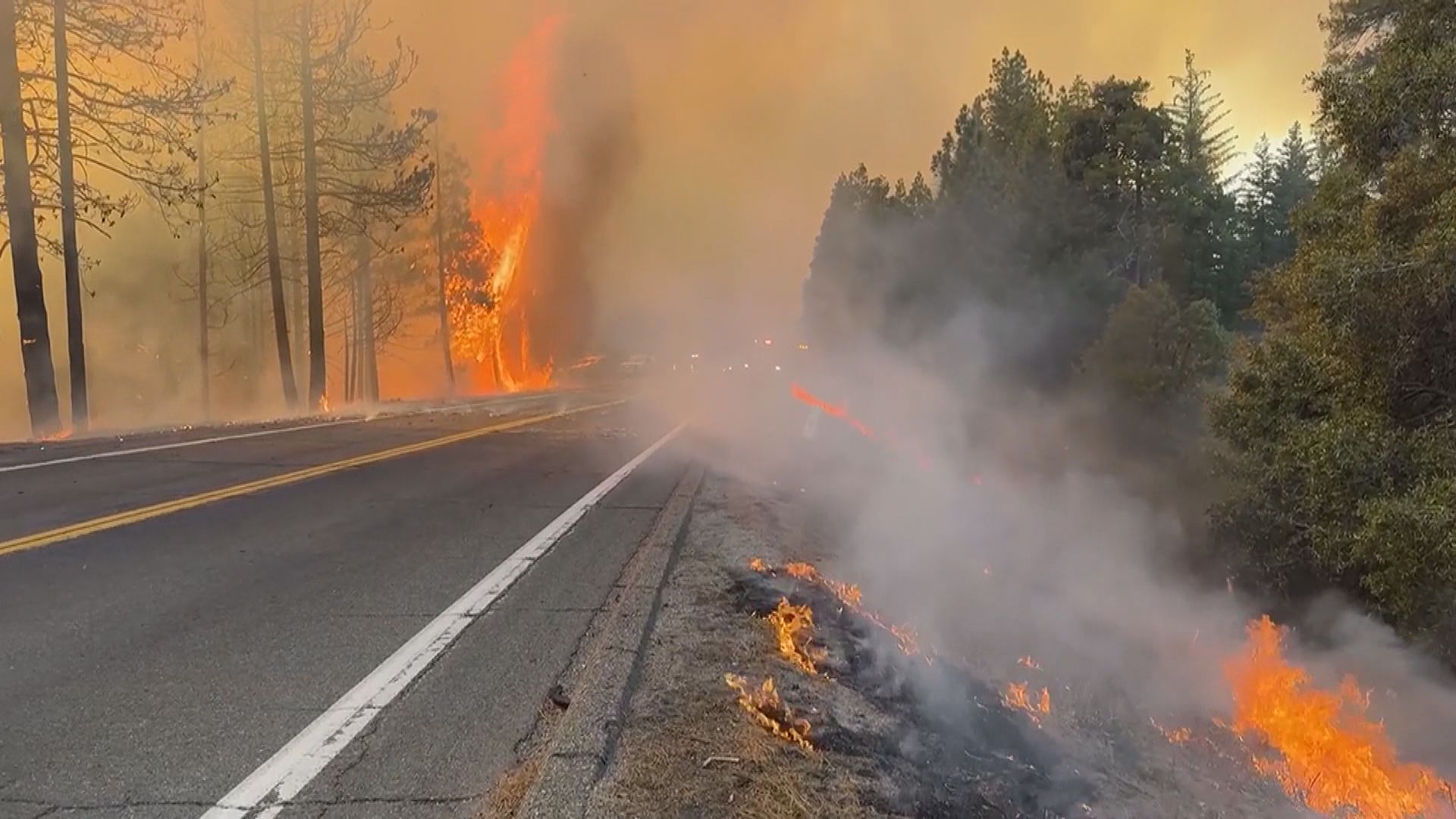 美國加州山火蔓延　火場面積逾15萬公頃