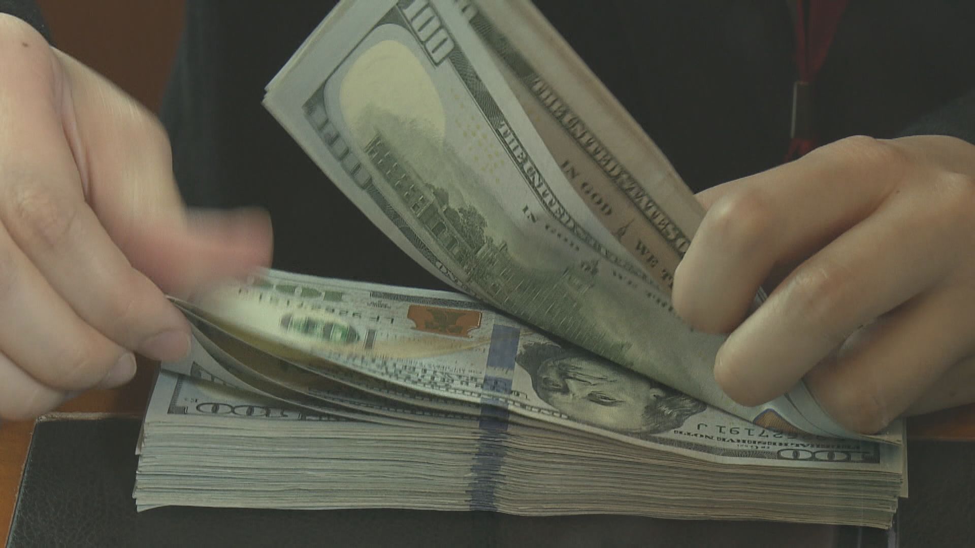 料聯儲局下月加息　美匯指數曾升至一周高位