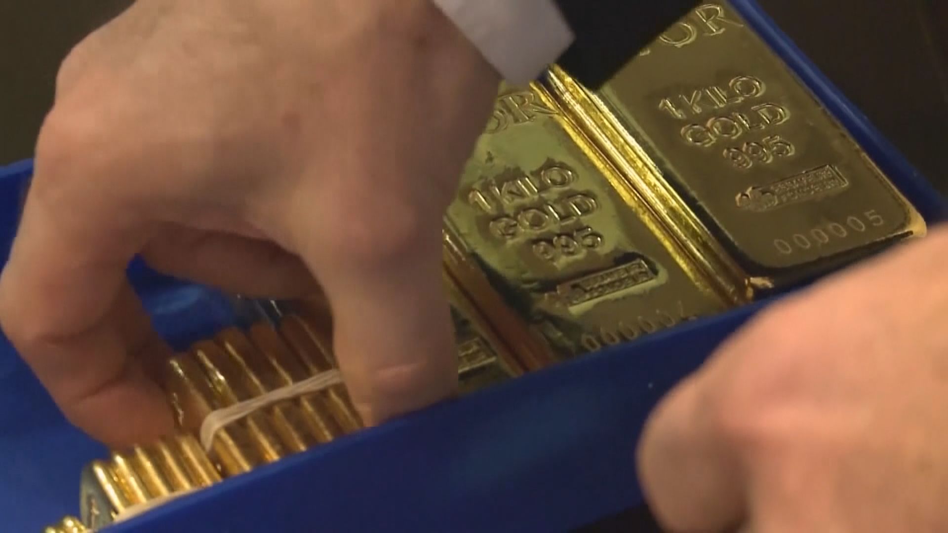 美元匯價上升　金價下跌