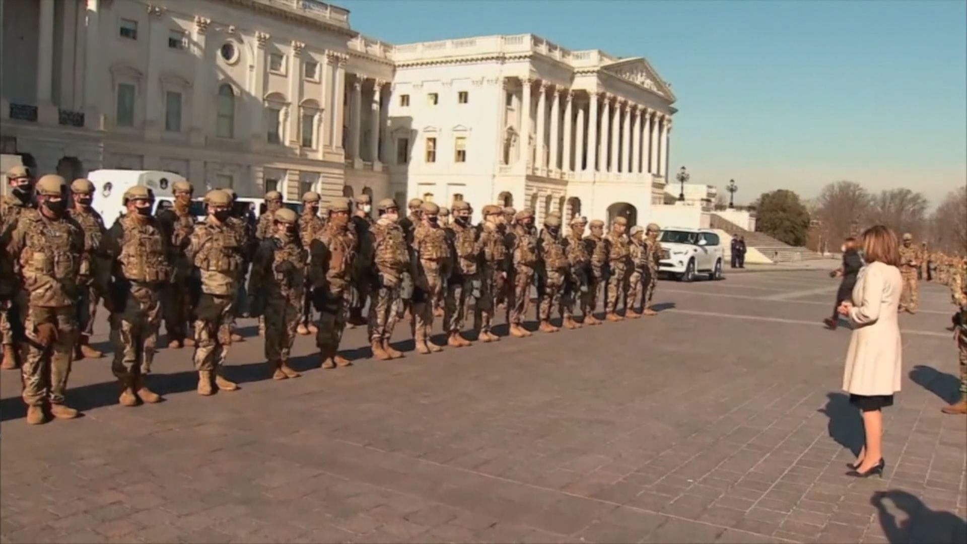 大批美國國民警衛軍陸續進駐華盛頓