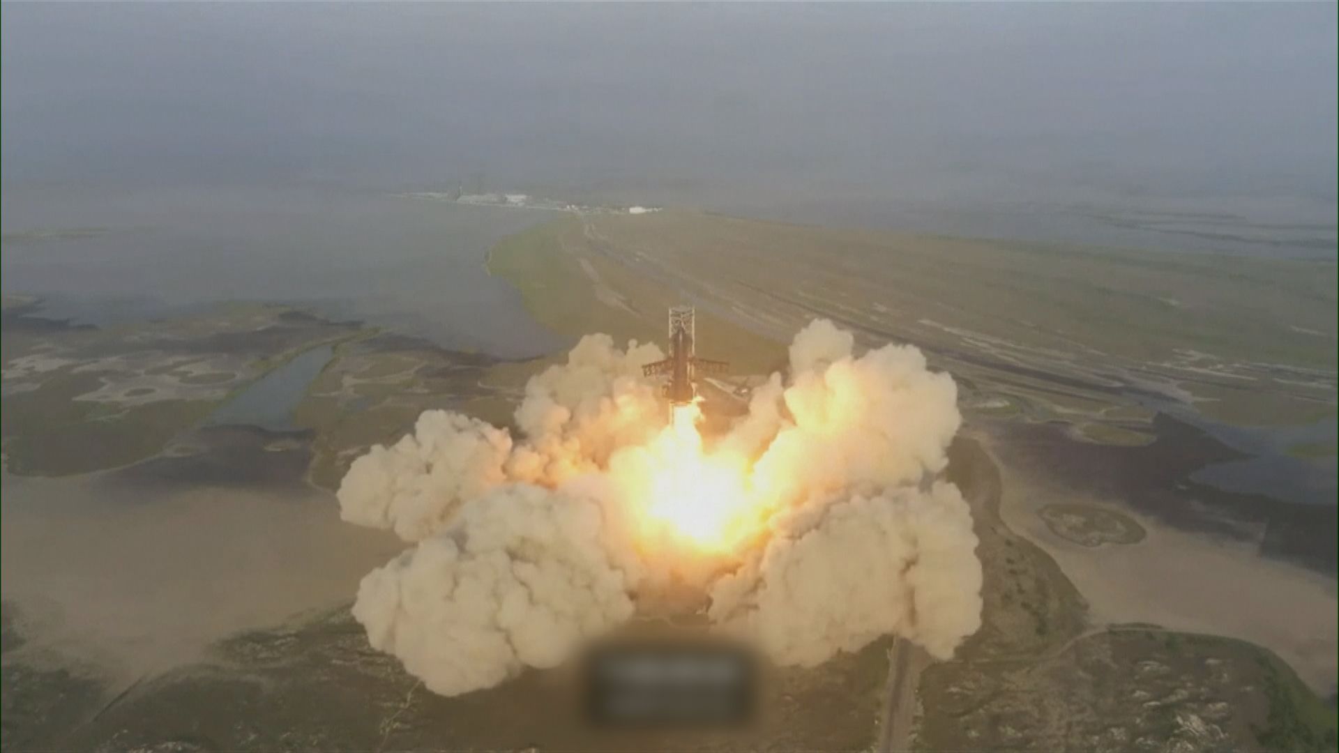 SpaceX星艦火箭在美國得州升空時爆炸