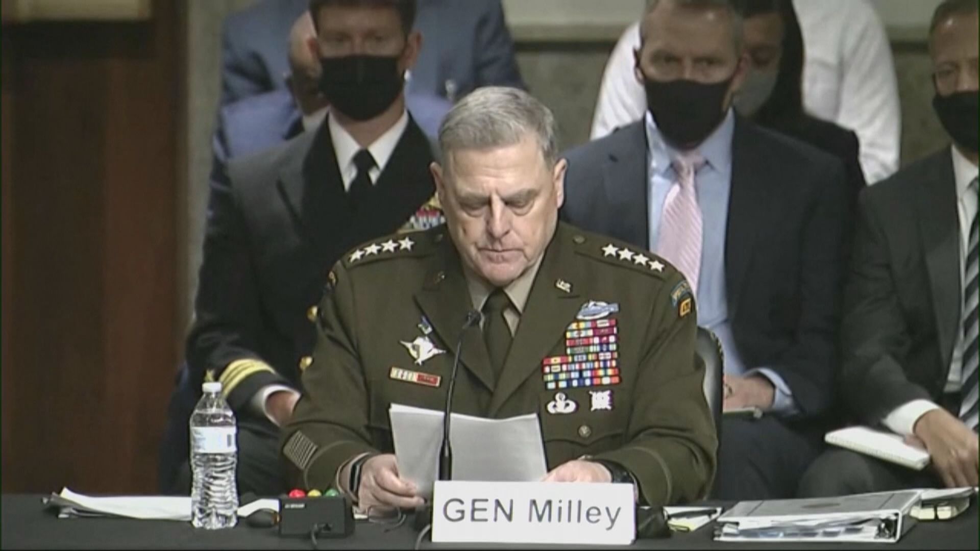 美軍參謀長聯席會議主席米利：與解放軍對話屬職責