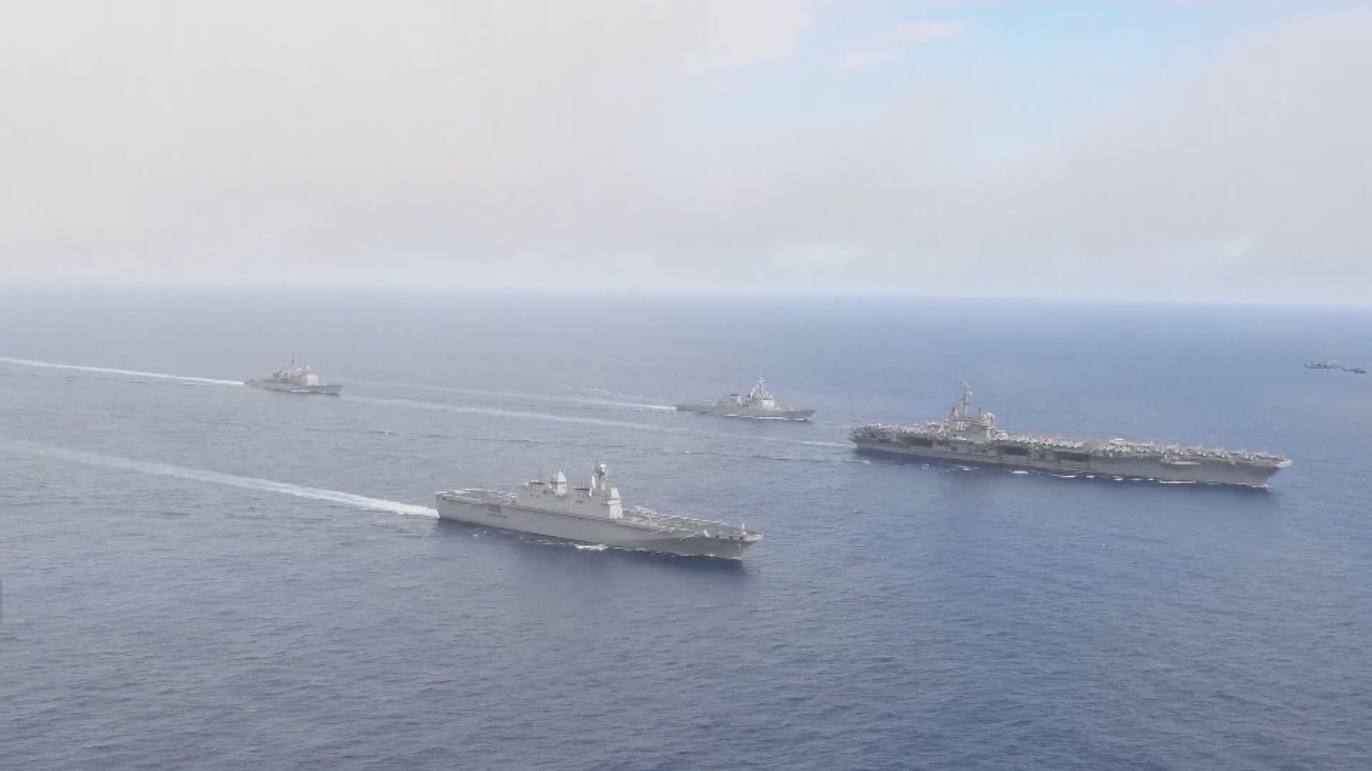 日本傳媒指美軍驅逐艦月初通過台海
