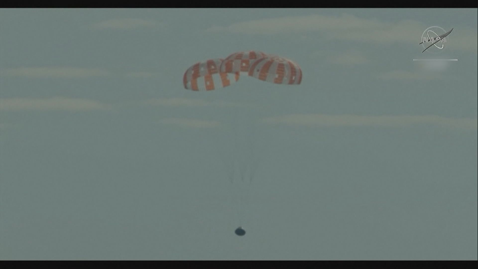 「獵戶座」太空船實現跳躍式再入大氣層返回地球
