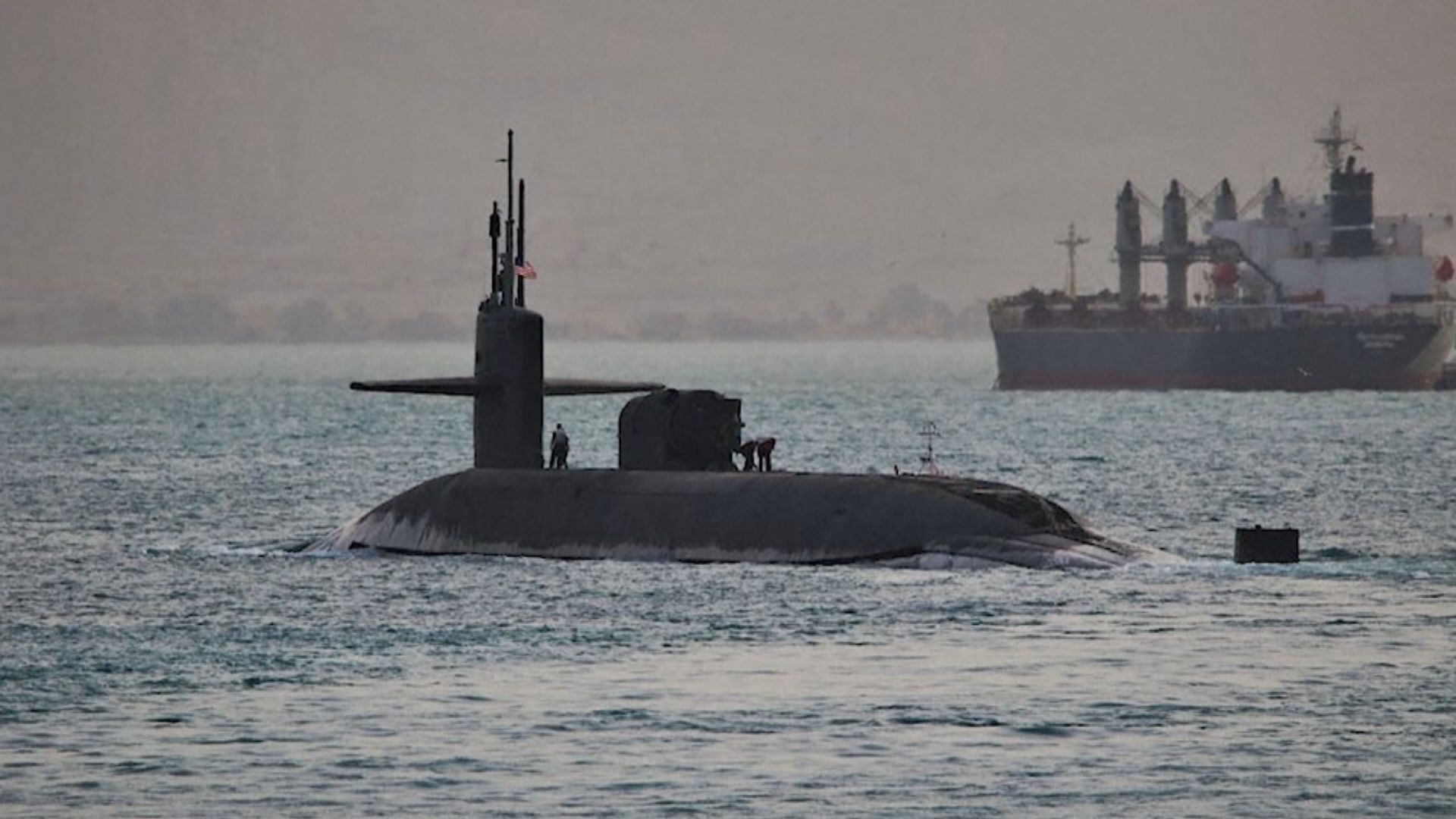 美軍罕有公布部署核動力潛艇到中東