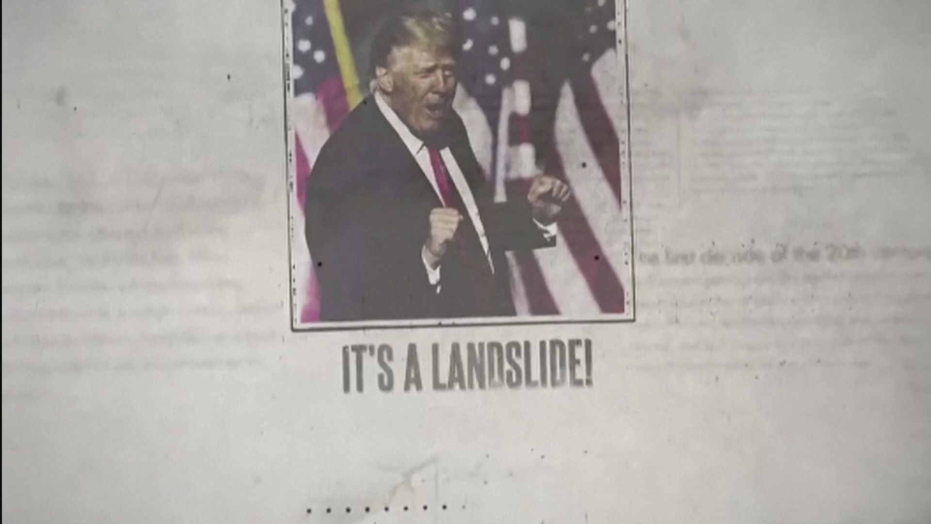 特朗普團隊發布含「統一帝國」字眼宣傳片捱轟