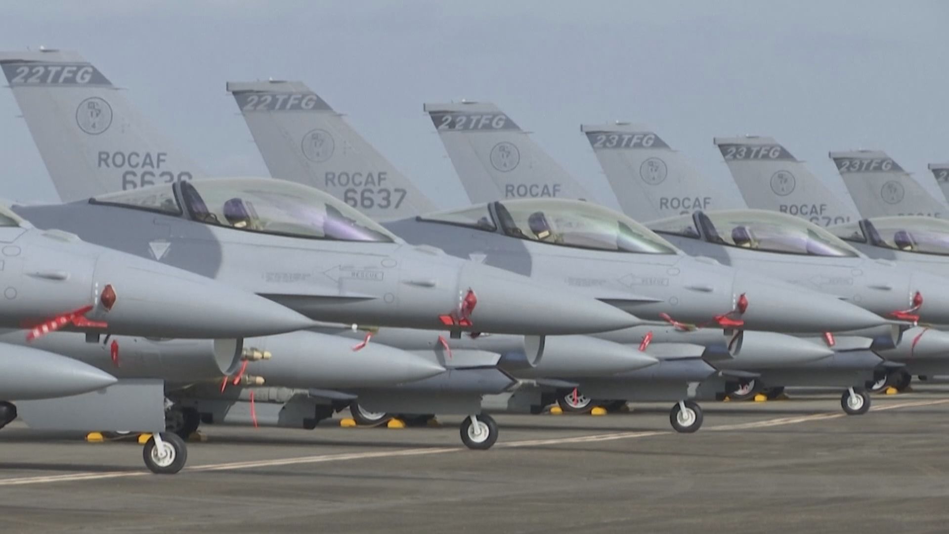 美國批准5億美元對台軍售 包括F-16戰機紅外線追蹤系統