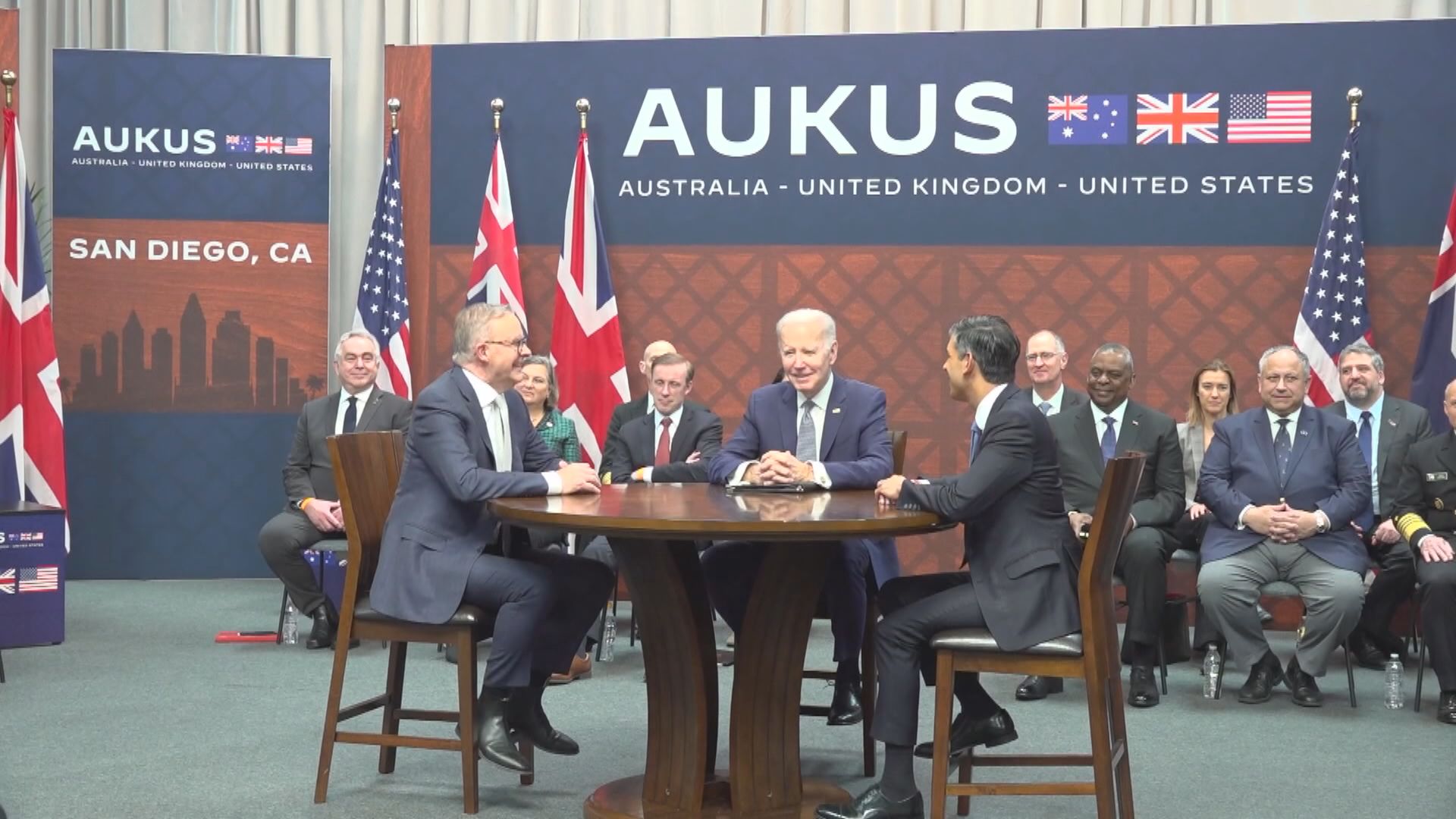 美英澳領袖會談   澳洲將向美國購買最多五艘核動力潛艇