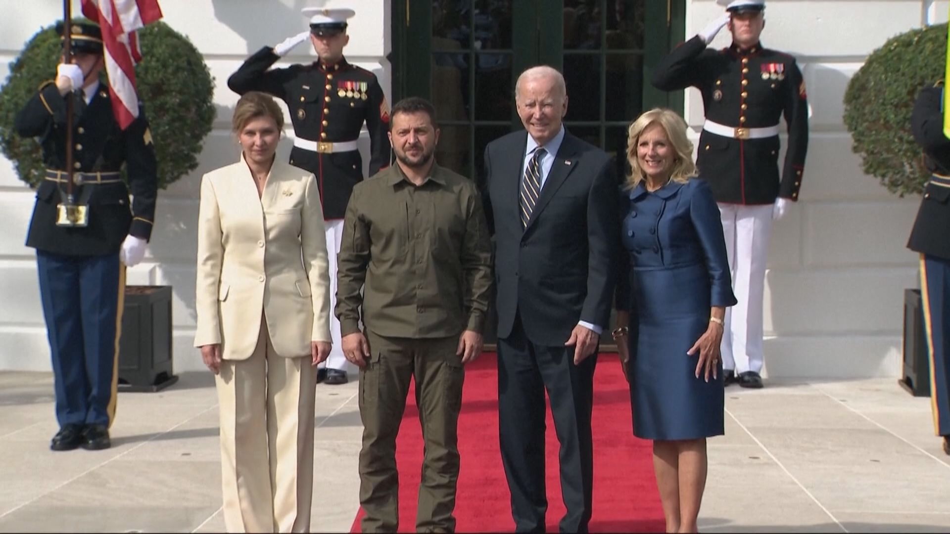 拜登會晤澤連斯基 宣布向烏克蘭提供3.25億美元軍援