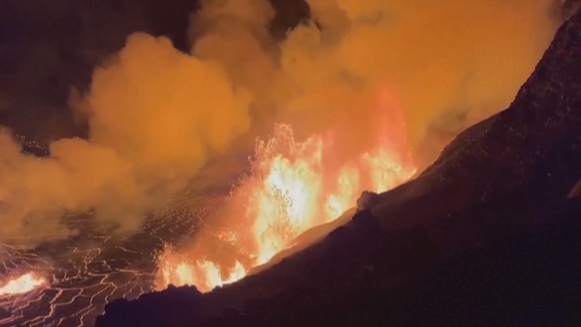 美國夏威夷基拉韋厄火山再度爆發