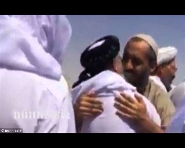 
5名獲釋塔利班囚犯抵達卡塔爾