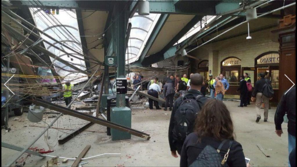 美國新澤西州火車撞車站　疑涉操作失誤